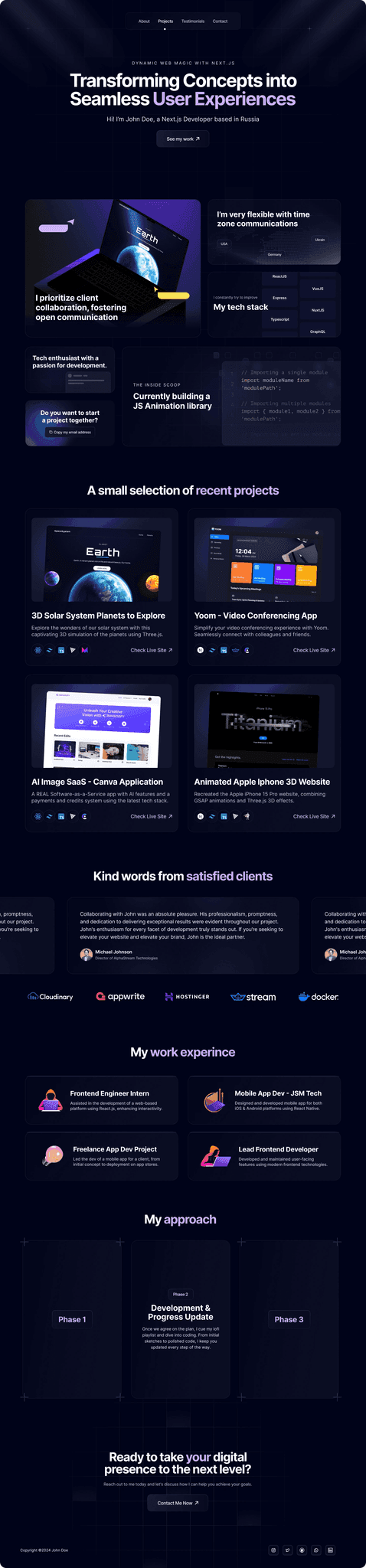 Minimal Portfolio