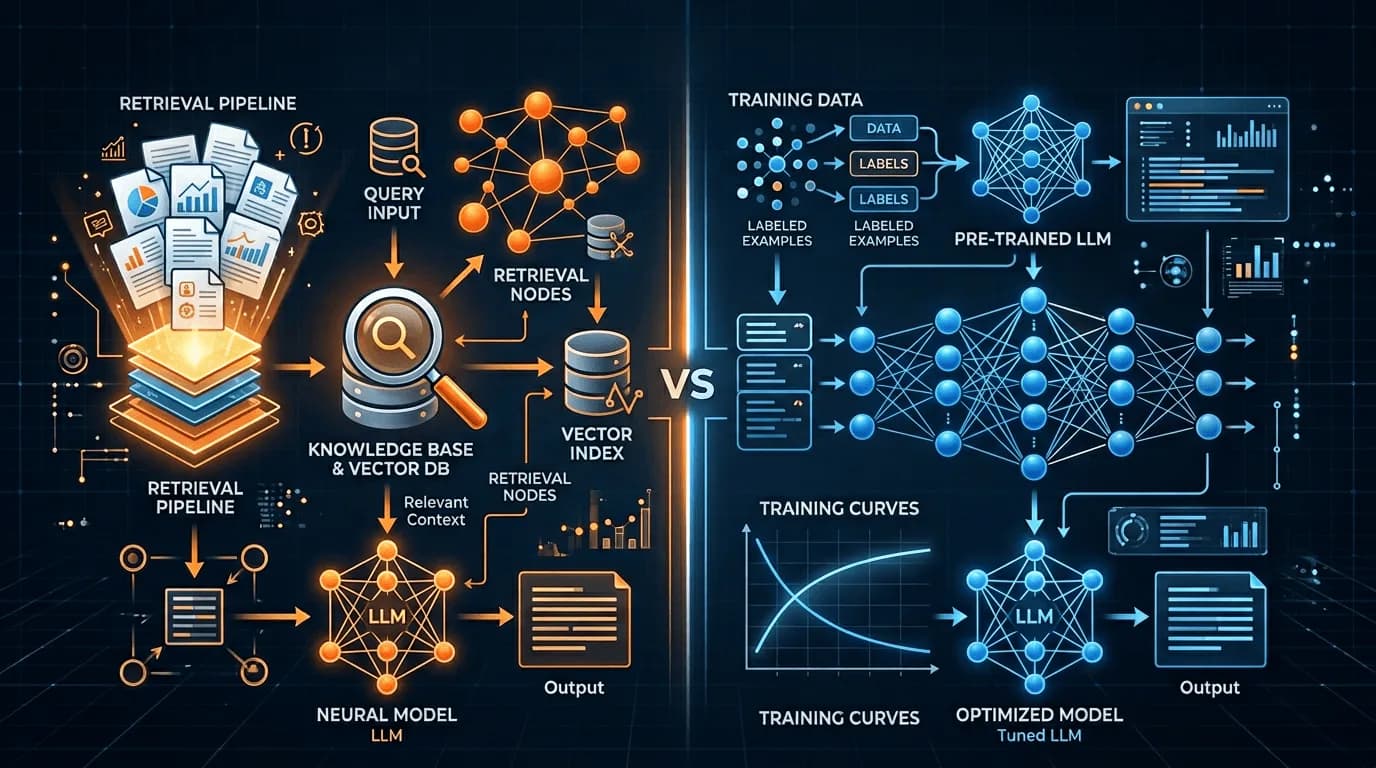 RAG vs fine-tuning: когда что использовать